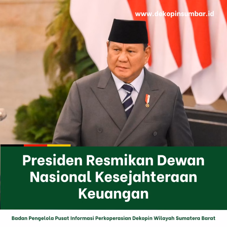 Presiden Resmikan Dewan Nasional Kesejahteraan Keuangan, Pemerintah Bidik Kredit Rakyat Rp400 Triliun pada 2027